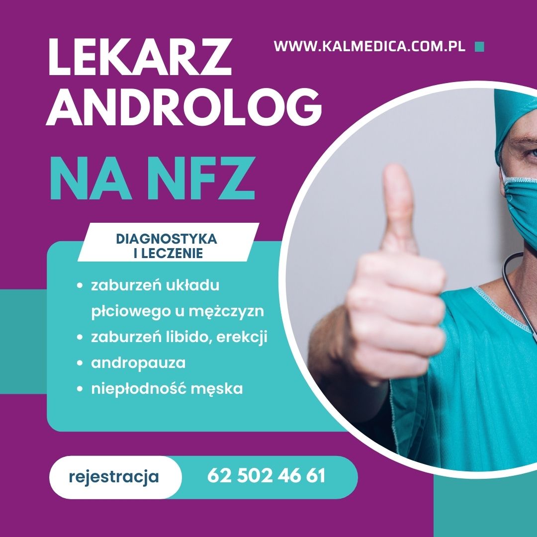Urolog - Androlog na NFZ - Plakat
